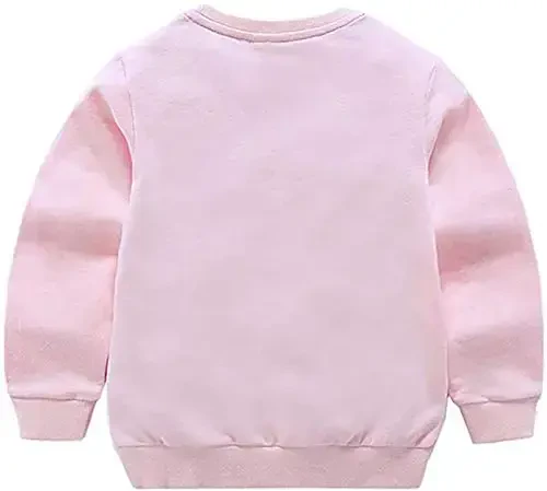 HAXICO Unisex bolalar uchun qattiq paxta yupqa pulover sviter futbolka Toddler Baby Crewneck uzun yengli futbolkalar bluzkalar - MODAZONE (1)