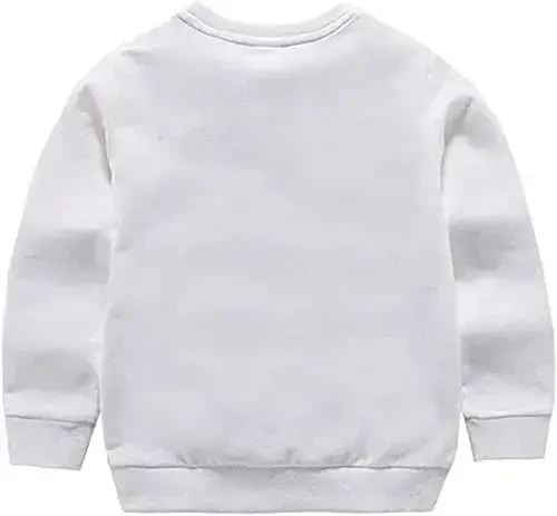 HAXICO Unisex Kids Solid Cotton Thin Pullover Sweatshirt T-Shirt Toddler Baby Crewneck Long Sleeve Tshirts Tops Blouse - 2