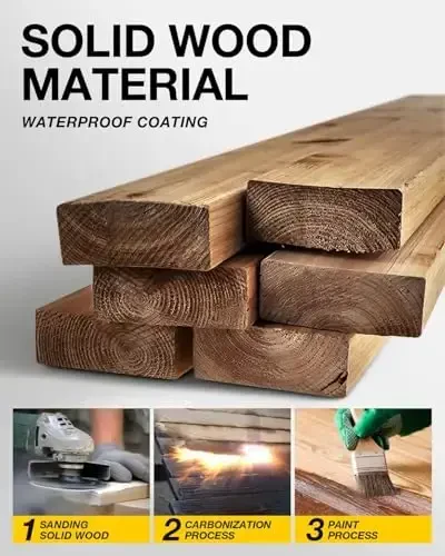 Ghosthorn Holds Up to 18 Rods Fishing Pole Rod Racks Wall or Ceiling Mounted Fishing Pole Rod Holders for Garage Storage Organizer Fishing Gear Equipmen for Men Women - 2