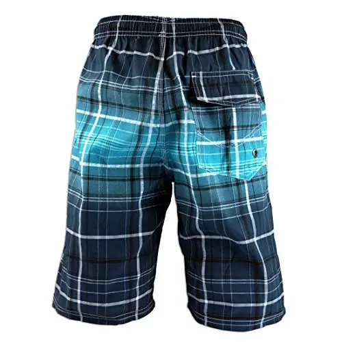 PREFER TO LIFE Men's Board Shorts, Quick Dry Swimwear Beach Holiday Party Bermuda Swim Big Pants … - 2