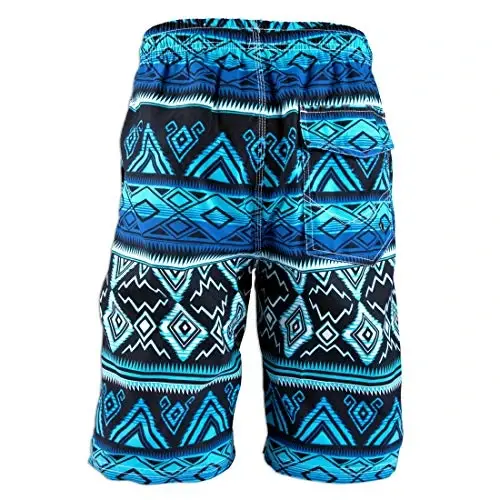 PREFER TO LIFE Men's Board Shorts, Quick Dry Swimwear Beach Holiday Party Bermuda Swim Big Pants … - PREFER (1)