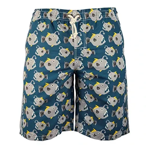 PREFER TO LIFE Men's Board Shorts, Quick Dry Swimwear Beach Holiday Party Bermuda Swim Big Pants … - MODAZONE (1)