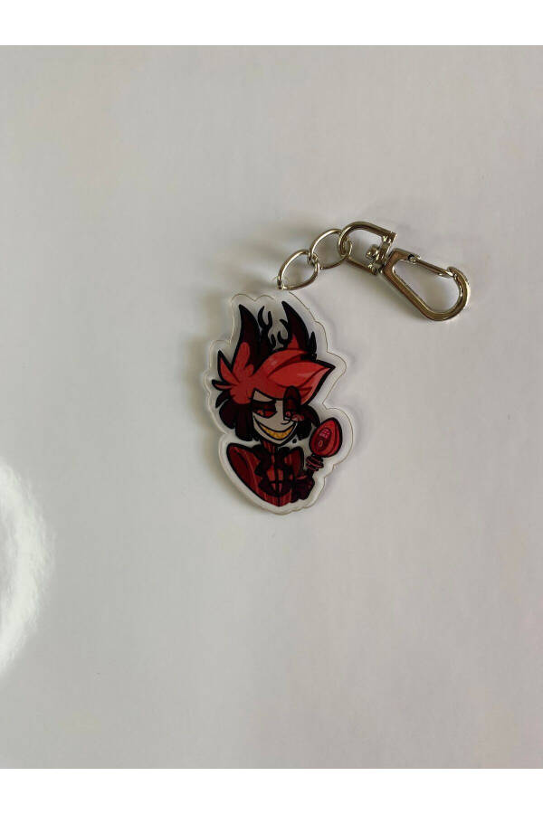 Hazbin Hotel Alastor Keychain/Bag Charm - 1