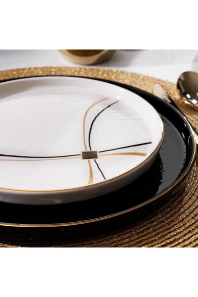 Haze Dinner Set - 55 Pieces - Black - 4