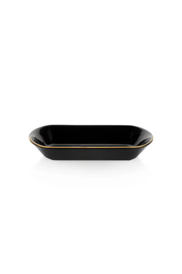Haze Dinner Set - 55 Pieces - Black - 11