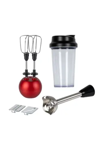 Powelix Activflow OntheGo 1500 Watt Blender Seti [Kırmızı] - 9100046717 - KIRMIZI - 2