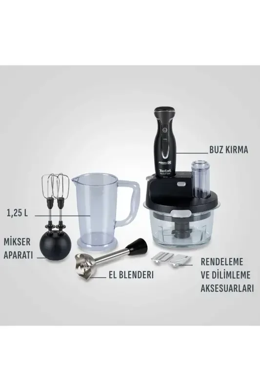 HB2358 Powelix Activflow Expert Blender 1500 W Glass Jar Black - 2