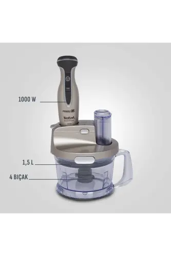Hb235d Powelix Activflow Expert Blender 1500 Vt Shisha Idishli Kulrang - 2
