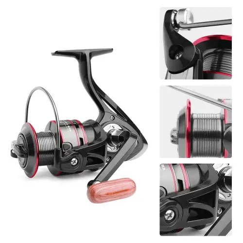 HB500-HB6000 Heavy Duty Spinning Reel Saltwater Offshore Fishing Reel Max Drag 18lbs- - 1