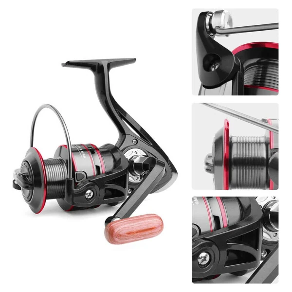 HB500-HB6000 Heavy Duty Spinning Reel Saltwater Offshore Fishing Reel Max Drag 18lbs- - Modazone (1)