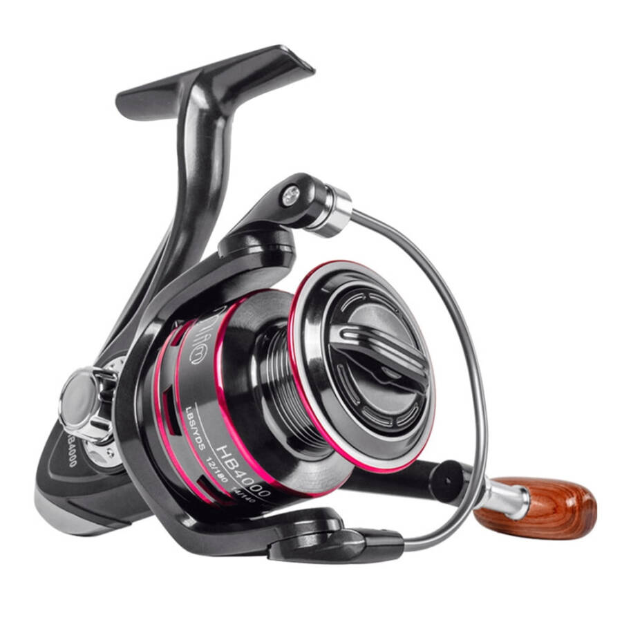 HB500-HB6000 Heavy Duty Spinning Reel Saltwater Offshore Fishing Reel Max Drag 18lbs- - 3