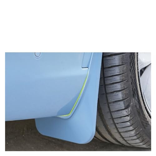 HBANGGUO Car Wheel Fender Compatible for BYD E2 2023 2024 2025 Front Rear Mudflaps Baking Paint Mud Flaps Guards Protect Mudguards Auto Accessories (Color: Milky White) - 6