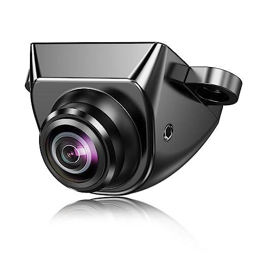 HD Backup/Front/Side View Camera, GreenYi AHD 720P Reverse Rear Cam for Car, SUV, RV, Trailer, Camper, Van, Pickup, Metal Shell, Adjustable Fisheye Lens, 170 Degrees Viewing Angle(Black) - 1