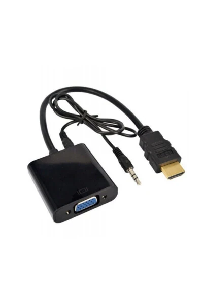 HDMI to VGA Converter (with Audio Output) - GENEL MARKALAR (1)