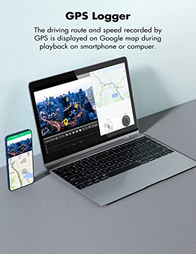 Heaboli 4K Ikkita oldingi va orqa Dash Cam, Wi-Fi GPS, 3 dyuymli IPS Sensorli Ekran, Kechki Ko'rish bilan Avtomobil Kamerasi Haydovchi Yozuvchisi, To'xtash Rejimi - 10