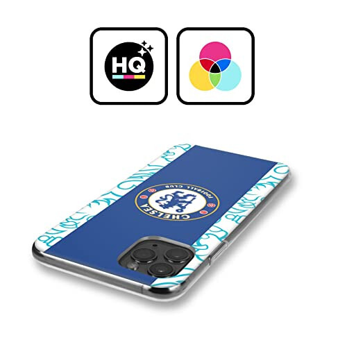 Head Case Designs Officially Licensed Chelsea Football Club Home 2022/23 Kit Soft Gel Case Compatible with Apple iPhone 12 / iPhone 12 Pro - 10