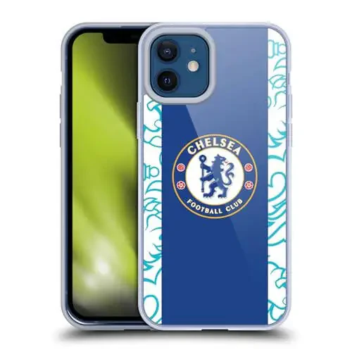 Head Case Designs Officially Licensed Chelsea Football Club Home 2022/23 Kit Soft Gel Case Compatible with Apple iPhone 12 / iPhone 12 Pro - 2