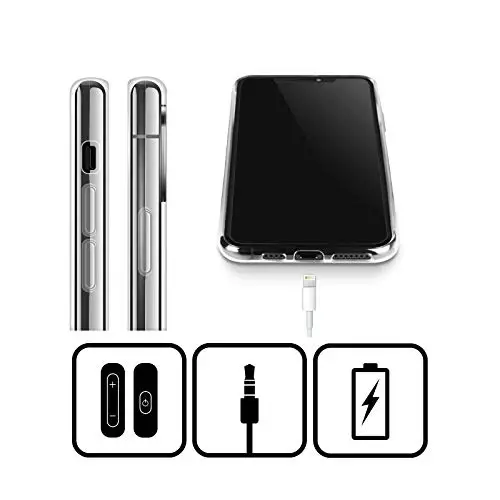 Head Case Designs Officially Licensed Chelsea Football Club Plain Blue Crest Gel Case [Harbiy darajadagi himoya] Apple iPhone 13 Mini bilan mos va MagSafe bilan mos - 4