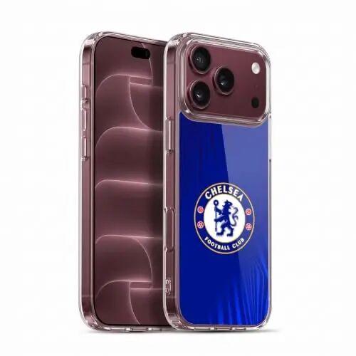 Head Case Designs Officially Licensed Chelsea Football Club Super Graphic Crest Gel Case [Military Grade Protection] Compatible with Apple iPhone 18 Pro Max - Head Case Designs