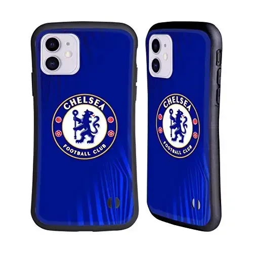 Head Case Designs Officially Licensed Chelsea Football Club Super Graphic Crest Hybrid Case Compatible with Apple iPhone 11 - HEAD CASE DESIGNS