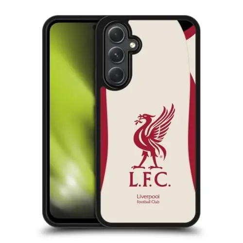 Head Case Designs Officially Licensed Liverpool Football Club Away 2025/26 Kit Gel Armor Case [Military Grade Drop Protection] Compatible with Samsung Galaxy A54 5G 