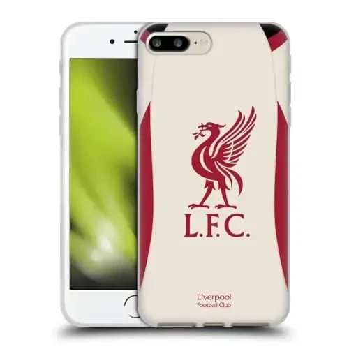 Head Case Designs Officially Licensed Liverpool Football Club Away 2025/26 Kit Gel Case [Military Grade Protection] Compatible with Apple iPhone 7 Plus/iPhone 8 Plus - HEAD CASE DESIGNS