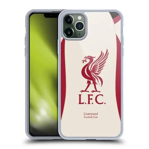 Head Case Designs Officially Licensed Liverpool Football Club Away 2025/26 Kit Gel Case [Military Grade Protection] Apple iPhone 11 Pro Max bilan mos keladi - 2