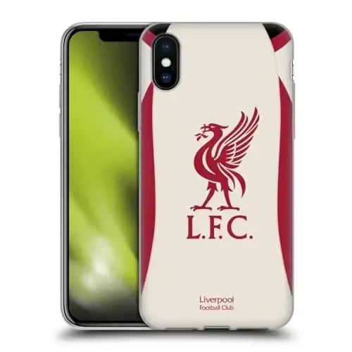 Head Case Designs Officially Licensed Liverpool Football Club Away 2025/26 Kit Gel Case [Military Grade Protection] Apple iPhone X/iPhone Xs bilan mos keladi - HEAD CASE DESIGNS