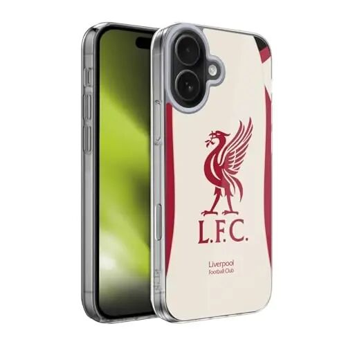 Head Case Designs Officially Licensed Liverpool Football Club Away 2025/26 Kit Gel Case [Military Grade Protection] Compatible with Apple iPhone 17 - HEAD CASE DESIGNS (1)