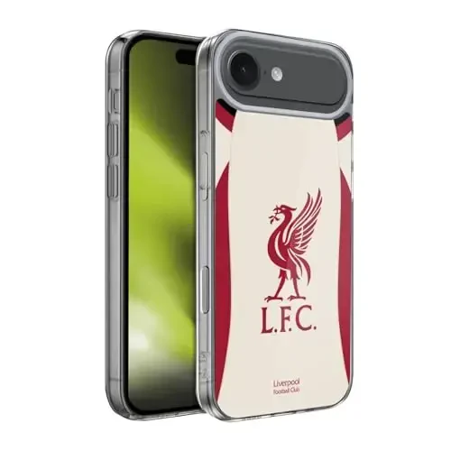 Head Case Designs Officially Licensed Liverpool Football Club Away 2025/26 Kit Gel Case [Military Grade Protection] Compatible with Apple iPhone 17 Air - 4
