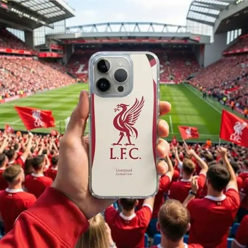 Head Case Designs Officially Licensed Liverpool Football Club Away 2025/26 Kit Gel Case [Military Grade Protection] Compatible with Apple iPhone 5c - 2