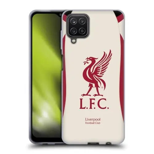 Head Case Designs Officially Licensed Liverpool Football Club Away 2025/26 Kit Gel Case [Military Grade Protection] Compatible with Samsung Galaxy A12 (2020) 