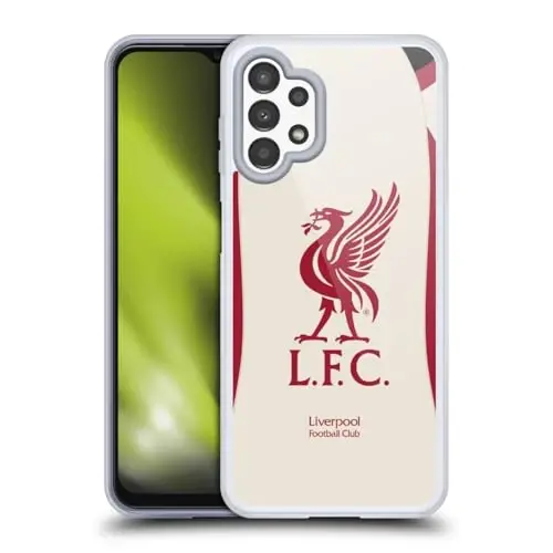 Head Case Designs Officially Licensed Liverpool Football Club Away 2025/26 Kit Gel Case [Military Grade Protection] Compatible with Samsung Galaxy A13 (2022) 