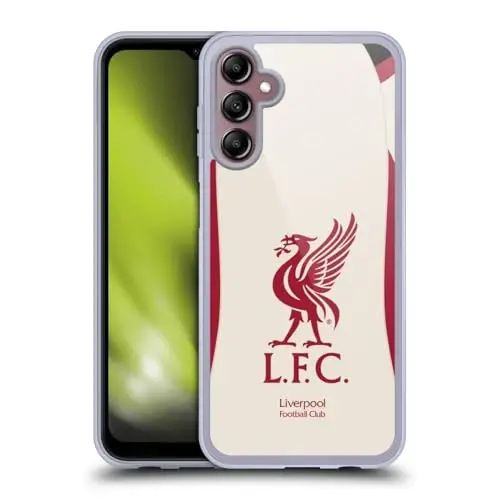 Head Case Designs Officially Licensed Liverpool Football Club Away 2025/26 Kit Gel Case [Military Grade Protection] Compatible with Samsung Galaxy A14 5G - HEAD CASE DESIGNS