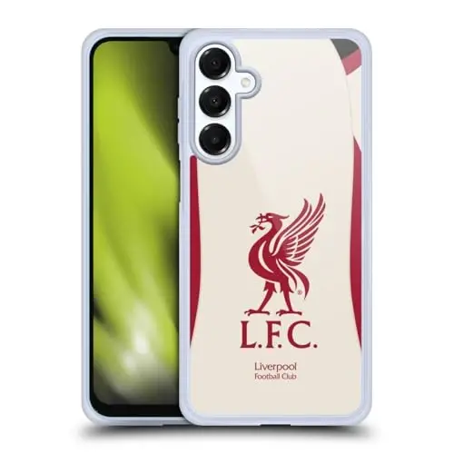 Head Case Designs Officially Licensed Liverpool Football Club Away 2025/26 Kit Gel Case [Military Grade Protection] Compatible with Samsung Galaxy A16 5G and Compatible with MagSafe 