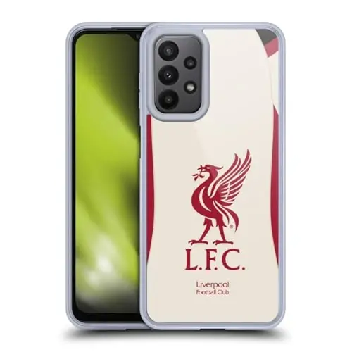 Head Case Designs Officially Licensed Liverpool Football Club Away 2025/26 Kit Gel Case [Military Grade Protection] Compatible with Samsung Galaxy A23 / 5G (2022) 