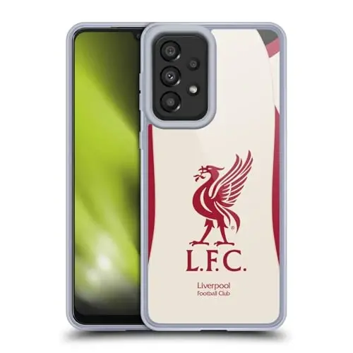 Head Case Designs Officially Licensed Liverpool Football Club Away 2025/26 Kit Gel Case [Military Grade Protection] Compatible with Galaxy A33 5G (2022) 