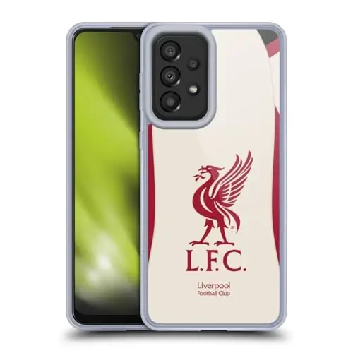 Head Case Designs Officially Licensed Liverpool Football Club Away 2025/26 Kit Gel Case [Military Grade Protection] Compatible with Samsung Galaxy A33 5G (2022) 
