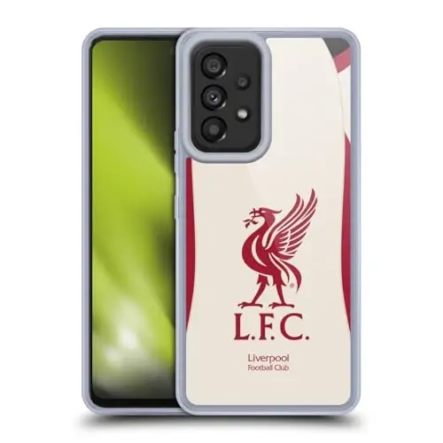 Head Case Designs Officially Licensed Liverpool Football Club Away 2025/26 Kit Gel Case [Military Grade Protection] Compatible with Samsung Galaxy A53 5G (2022) 