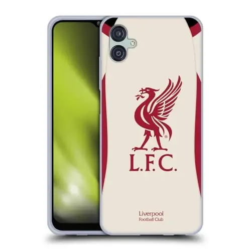 Head Case Designs Officially Licensed Liverpool Football Club Away 2025/26 Kit Gel Case [Military Grade Protection] Compatible with Samsung Galaxy M04 5G / A04e - 1