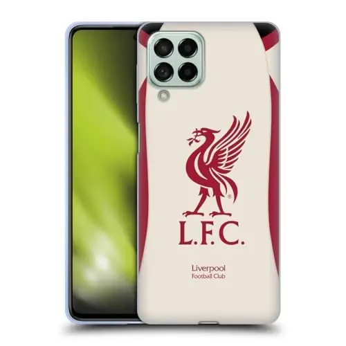 Head Case Designs Officially Licensed Liverpool Football Club Away 2025/26 Kit Gel Case [Military Grade Protection] Compatible with Samsung Galaxy M53 (2022) 