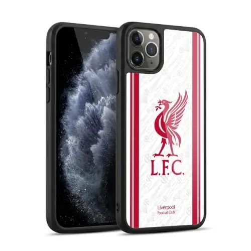 Head Case Designs Officially Licensed Liverpool Football Club Away 2026/27 Kit Gel Armor Case [Military Grade Drop Protection] Compatible with Apple iPhone 11 Pro Max - 1