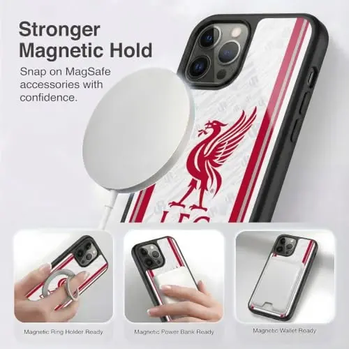 Head Case Designs Officially Licensed Liverpool Football Club Away 2026/27 Kit Gel Armor Case [Military Grade Drop Protection] Compatible with Apple iPhone 11 Pro Max - 3