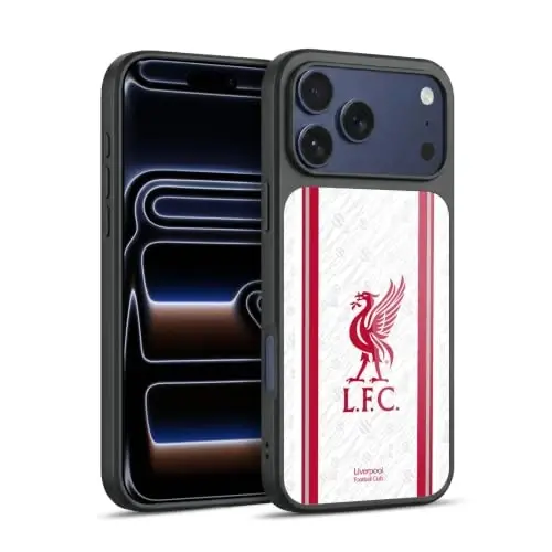 Head Case Designs Officially Licensed Liverpool Football Club Away 2026/27 Kit Gel Armor Case [Military Grade Drop Protection] Compatible with Apple iPhone 17 Pro Max - 1