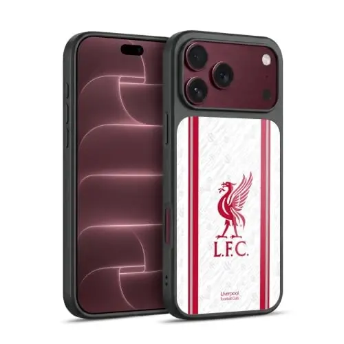 Head Case Designs Officially Licensed Liverpool Football Club Away 2026/27 Kit Gel Armor Case [Military Grade Drop Protection] Compatible with Apple iPhone 18 Pro Max - 1