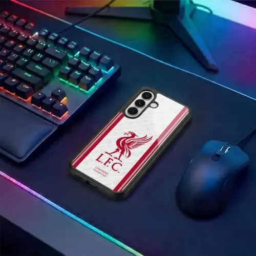 Head Case Designs Officially Licensed Liverpool Football Club Away 2026/27 Kit Gel Armor Case [Military Grade Drop Protection] Compatible with Samsung Galaxy S26 Plus - 5