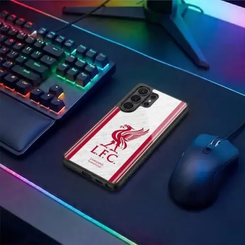 Head Case Designs Officially Licensed Liverpool Football Club Away 2026/27 Kit Gel Armor Case [Military Grade Drop Protection] Compatible with Samsung Galaxy S26 Ultra - 5