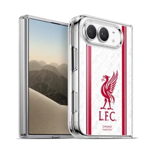 Head Case Designs Officially Licensed Liverpool Football Club Away 2026/27 Kit Gel Case [Military Grade Protection] Compatible with Apple iPhone Duo and Compatible with MagSafe - 1