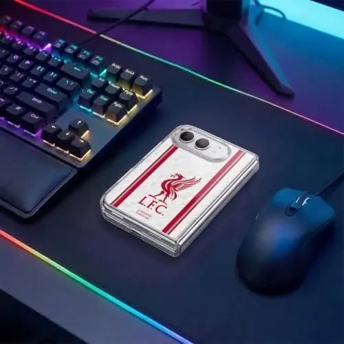 Head Case Designs Officially Licensed Liverpool Football Club Away 2026/27 Kit Gel Case [Military Grade Protection] Compatible with Apple iPhone Duo and Compatible with MagSafe - 5