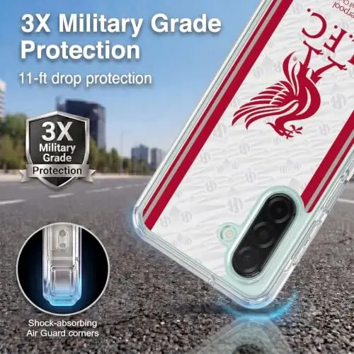 Head Case Designs Officially Licensed Liverpool Football Club Away 2026/27 Kit Gel Case [Military Grade Protection] Compatible with Samsung Galaxy A26 5G - Head Case Designs (1)